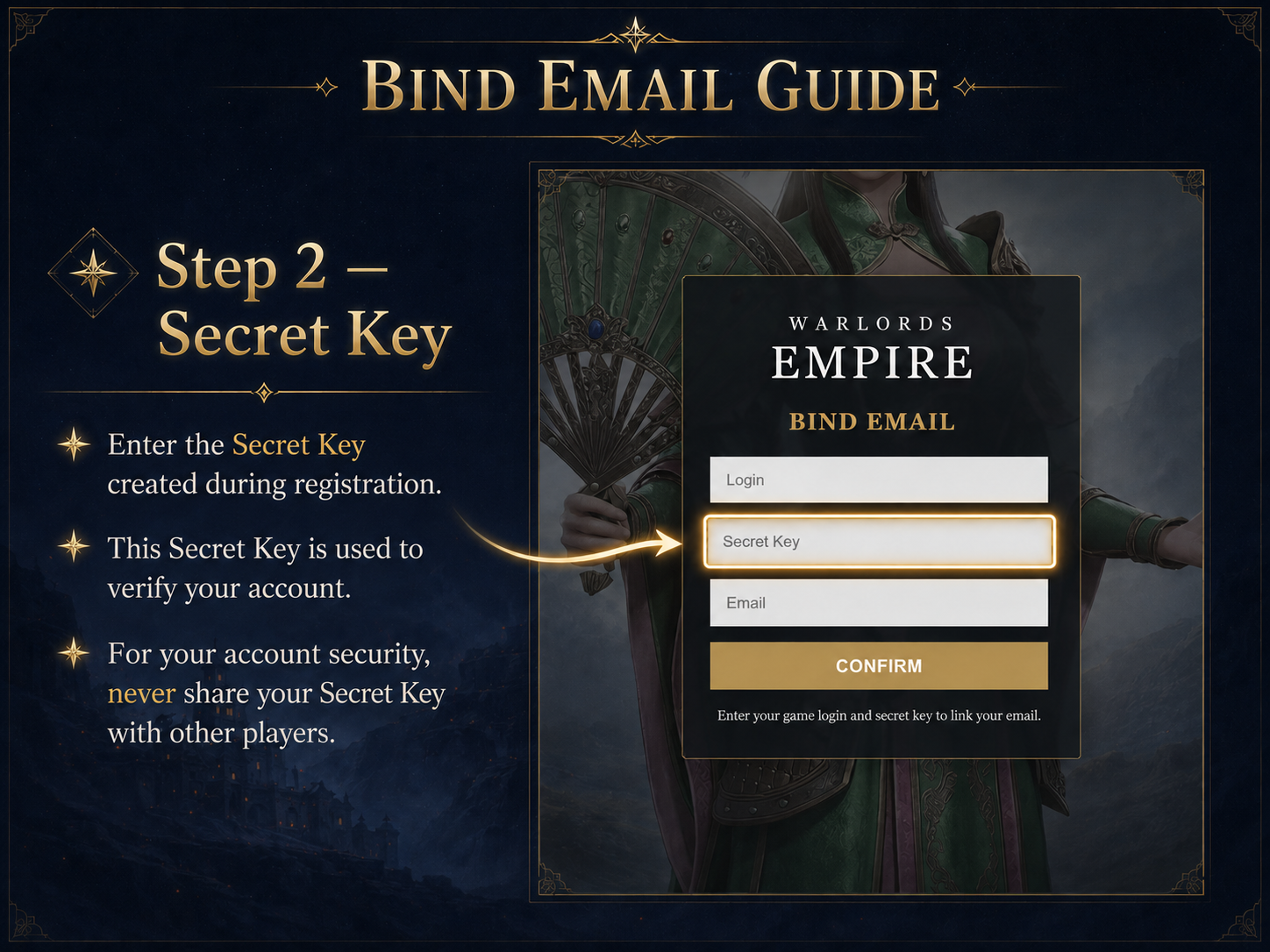 Bind Email Step 2